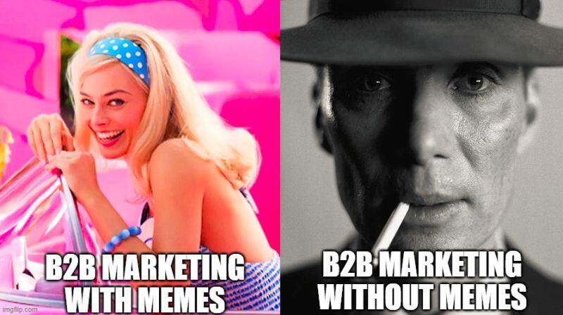 Memes in B2B marketing